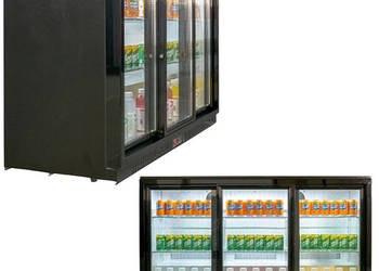 Barowa Witryna Chłodnicza Gastronomiczna 3-Drzwiowa Suwane 308l Stalgast 88