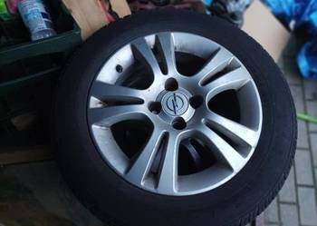Sprzedam ALUFELGI -Z OPONAMI letnimi -opel corsa 4-szt -500zl