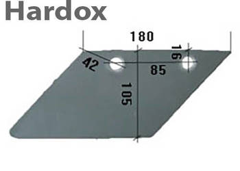 Lemiesz przedpłużka HARDOX 305501 części do pługa VOGEL NOOT