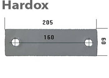 Nakładka HARDOX 703001/S części do pługa VOGEL NOOT