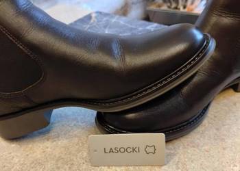 Buty damskie że skóry Lasockiego Buty damskie że skóry Lasockiego