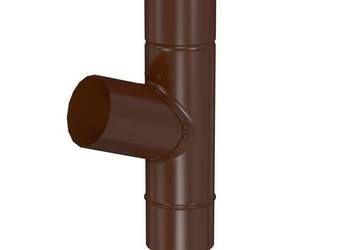 Bryza STAL Trójnik 90/90/90 mm brązowy ral 8017