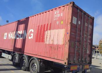 Kontener morski 40 HC / 12 metrowy - Pewny Kontener!