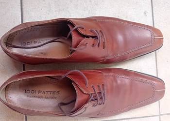 Półbuty skórzane męskie Sherwood rozmiar 44,5