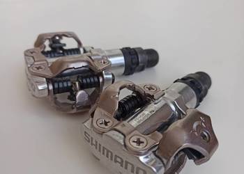 Pedały zatrzaskowe SHIMANO MTB SPD PDM 520 +bloki
