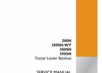 Case 580N 580SN 590SN instrukcja naprawy PL service