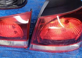 Lampy tylne wiśniowe dymione orginał golf 6
