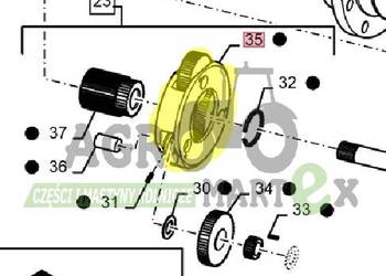 48049793, 84250145 ELEMENT NOŚNY CNH