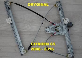 Podnośnik Mechanizm Szyby Citroen C5 III X7 Przód Prawy 08-