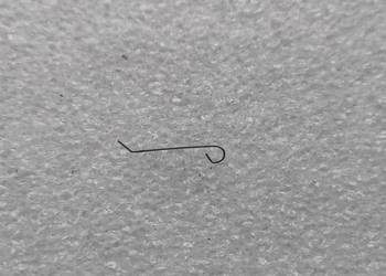 Sprężynka mocująca sprzęg zaczep do lokomotyw i wagonów BTTB