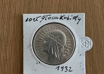Moneta 10 zl Glowa Kobiety 1932