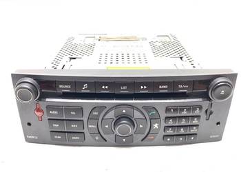 RADIO PEUGEOT 407 96614505XA ODTWARZACZ MULTIMEDIA, STEREO