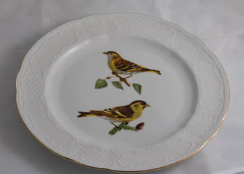 Patera porcelanowa z ptakami Fyrklövern Szwecja nr 937	Fiaf