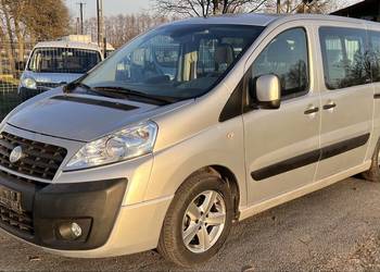 Fiat Scudo Long 9 osób 2x Klima 2x drzwi suwane, Hak