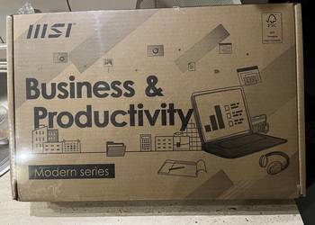 NOWY laptop MSI Modern 15 F13MG - 627 PL win 11 PRO