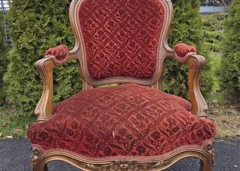 Fotel w stylu chippendale (nr 9270)