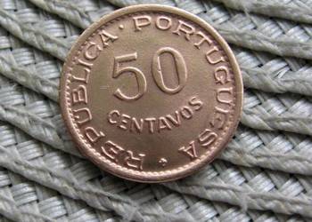Angola Portugalska 50 Centavos 1957r