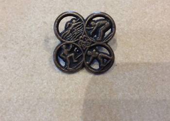 Wpinka Odznaka Sportowa Metalowa DSB Niemcy Stara Sygnowana