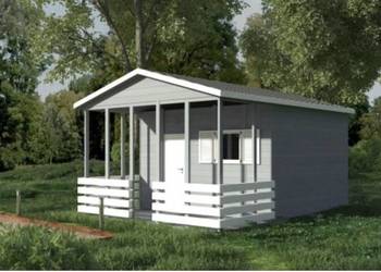 Domek letniskowy ogrodowy całoroczny 7x5 15mm