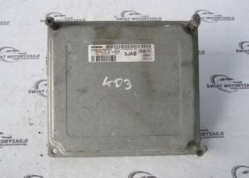 FORD FIESTA 1.6 16V komputer sterownik silnika 5M51-12A650-ZB 5JAB