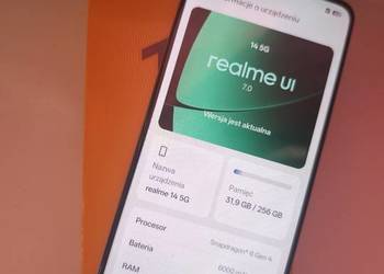 Realme 14 5G / 1rok Gwr / 12:256Gb