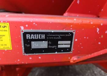 Rozsiewacz Rauch ZSA 600
