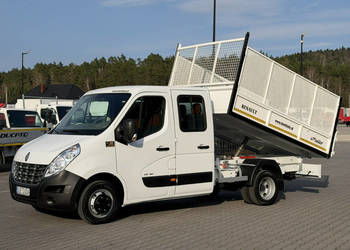 Renault Master 7 Osób Brygadówka DOKA 2,3/150KM Wywrotka (nie IVECO, VOLKS…