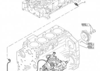 New Holland T6010 Pompa paliwowa wtrys 2855292