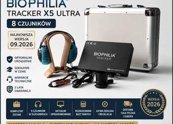 BIOPHILIA TRACKER X5 ULTRA. 8 czujników w słuchawkach.Promocja