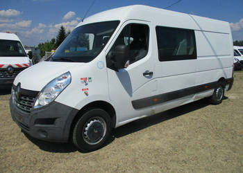 Renault Master L3H2 2.3 DCI 130KM \ brygadówka 7 osób \ FV23%