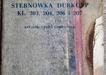 Katalog części zamiennych stebnówka Durkopp KL.203,204,206