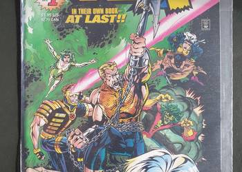 JLX nr 1 - Amalgam Comics - Crossover - komiks USA