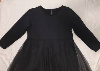 Sukienka z tiulem czarna