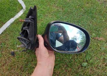 Lusterko zewnętrzne Prawe Fiat BRAVO II 2 7-pin Czarne