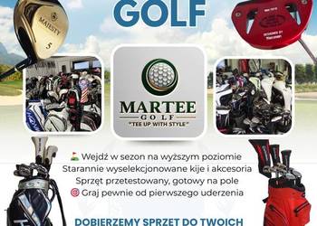 Sprzęt golfowy, nowy używany i powystawowy
