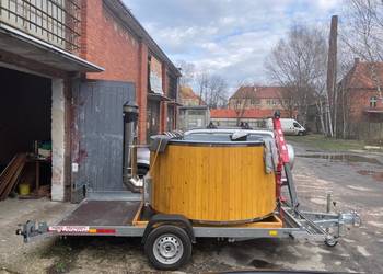 Temared Multitransporter 750 kg 186×330 UCHYLNA + HDS hydrauliczny