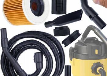 Wąż do Odkurzacza 4m z Filtr Zmywalny – do Kärcher MV2–MV3