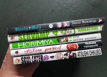 Manga - zestaw 5ciu komiksów Manga - zestaw 5ciu komiksów