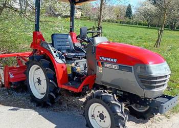 Ciągniki mini traktor ogrodniczy Yanmar+ glebogryzarka jak kubota iseki