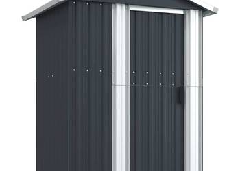 vidaXL Szopa ogrodowa, antracyt, 126x97,5x177 cm(SKU:316235)