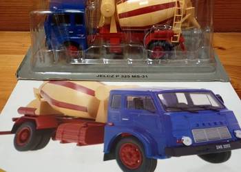 JELCZ P325 325 MS-31 betoniarka deagostini 1:43 Kultowe ciężarówki PRL
