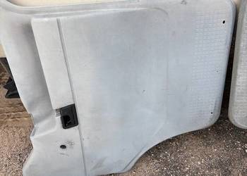 Boczki drzwi przednich tapicerka komplet L+P szare VW T4 Transporter