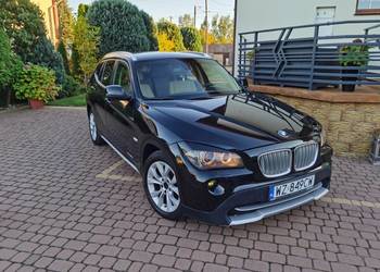 Zadbane BMW X1, XDRIVE 23D, 204KM, łopatki, jasne wnętrze - od właściciela