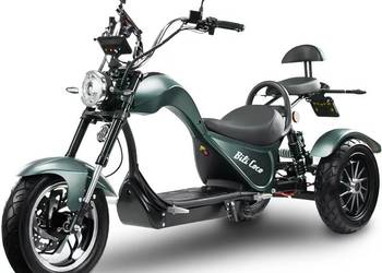 Skuter elektryczny BILI COCO COBRA TRÓJKOŁOWA zielony RATY FV/Paragon
