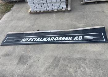 Błotnik Chlapacz Gumowy Tylny 245/40cm Mocowanie Naczepa Przyczepa Samochód