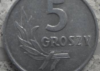 POLSKA-5 GROSZY-1962 r (b.z.)-AL-