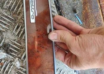 Listwa dekor deski drewno Audi a6 c6