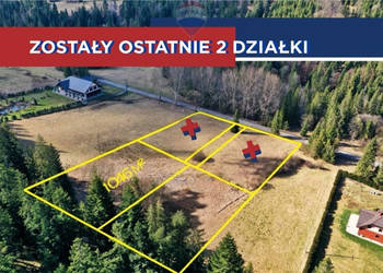 Działka budowlano - rolna w Rycerce Górnej