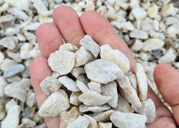 Grys Crystal white 8-16 Kamienie ogrodowe dekoracyjne ozdobne