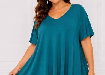 Bluzka Damska Trapezowa oversize UNI -132cm biust